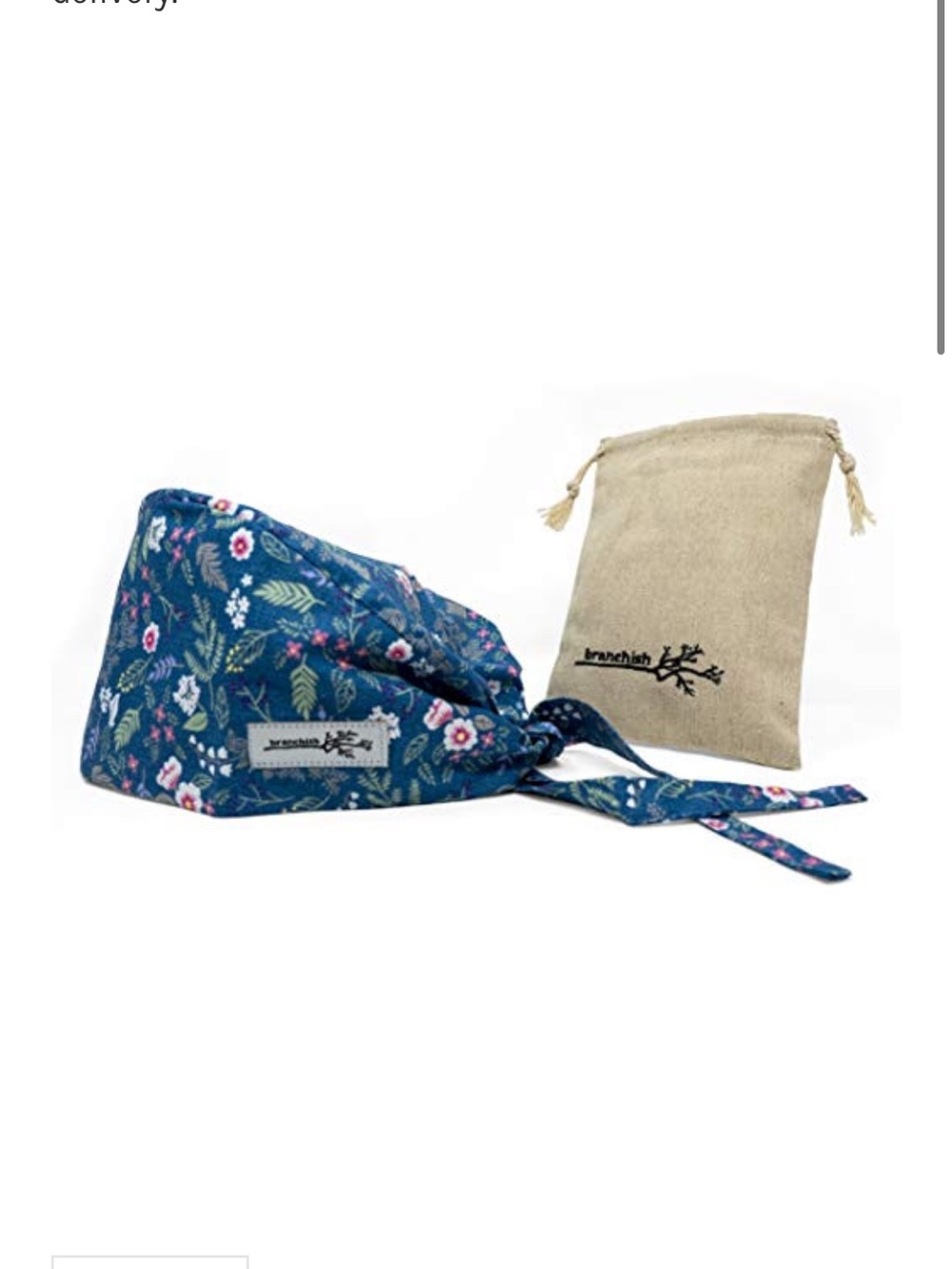 Branchish Surgical Scrub Cap for Women